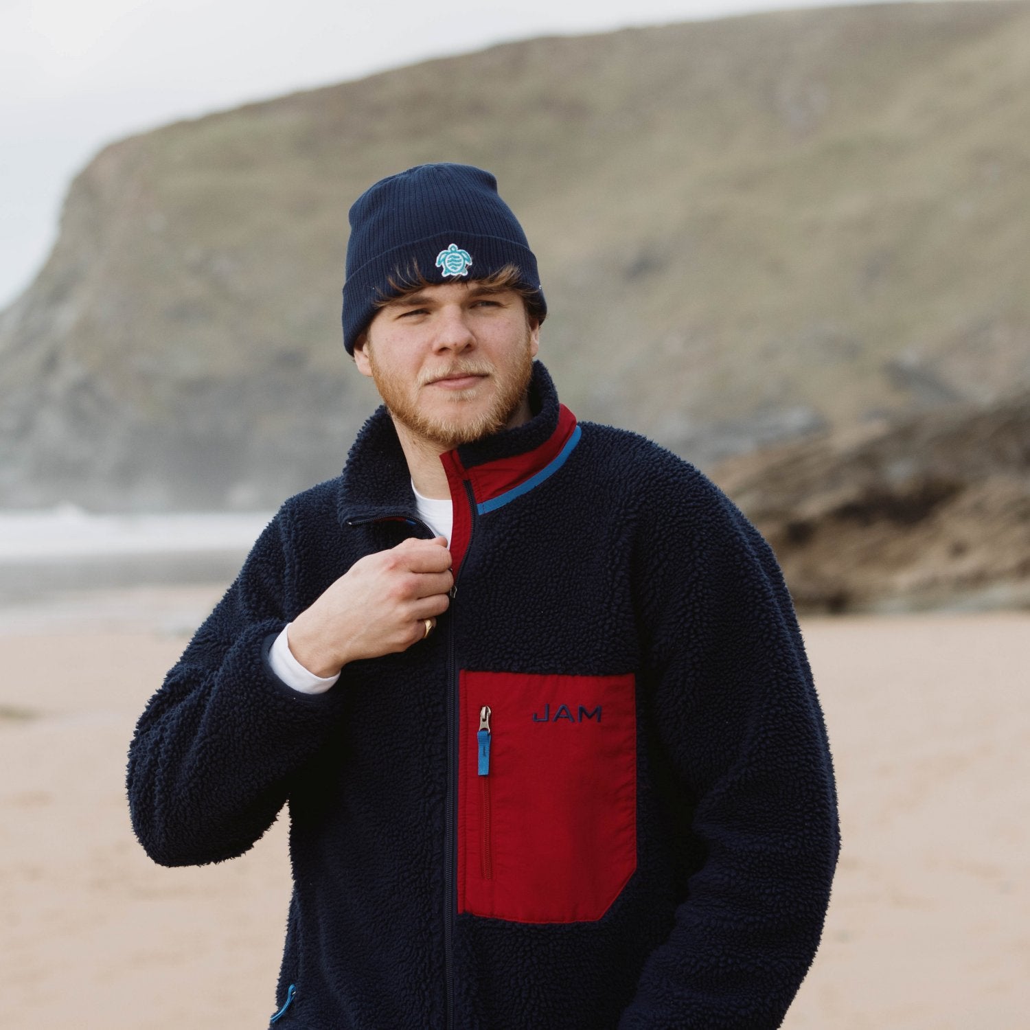 Prospect Beanie - Deep Sea Blue