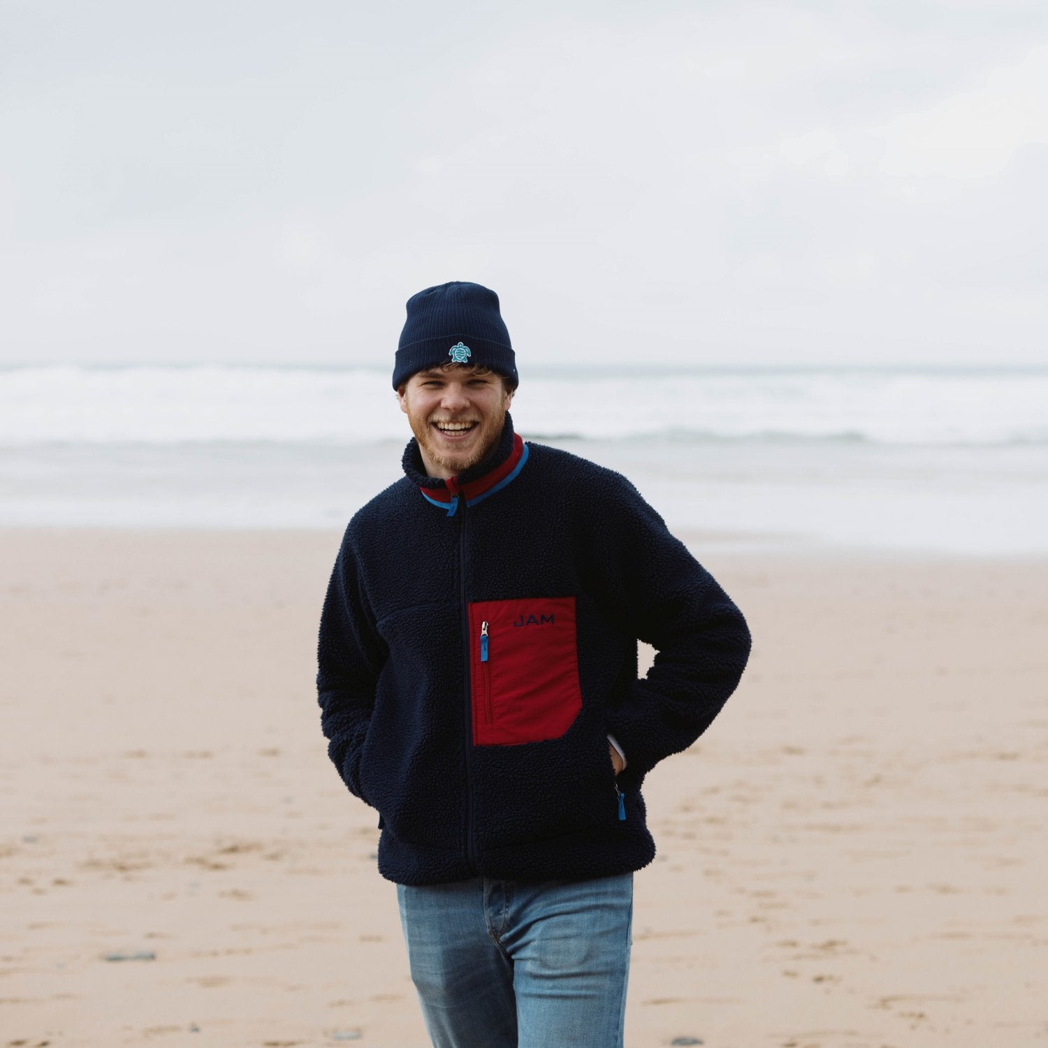 Prospect Beanie - Deep Sea Blue